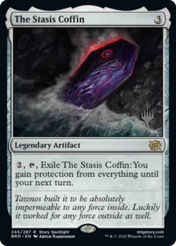Image for The Stasis Coffin (245) (Promo Pack: The Brothers' War) - Magic: The Gathering