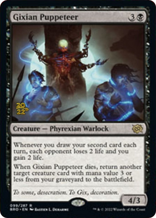 Image for Gixian Puppeteer (99) (Prerelease Cards) - Magic: The Gathering