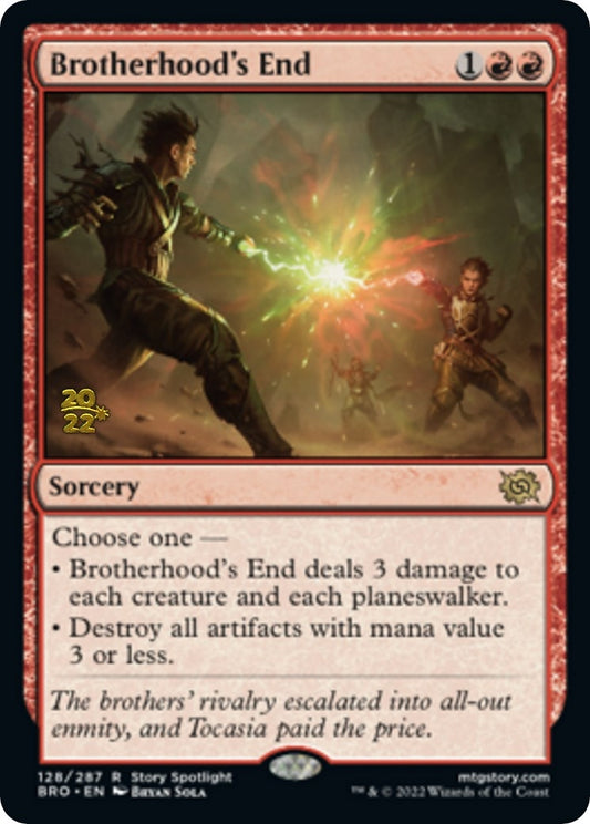 Image for Brotherhood's End (128) (Prerelease Cards) - Magic: The Gathering