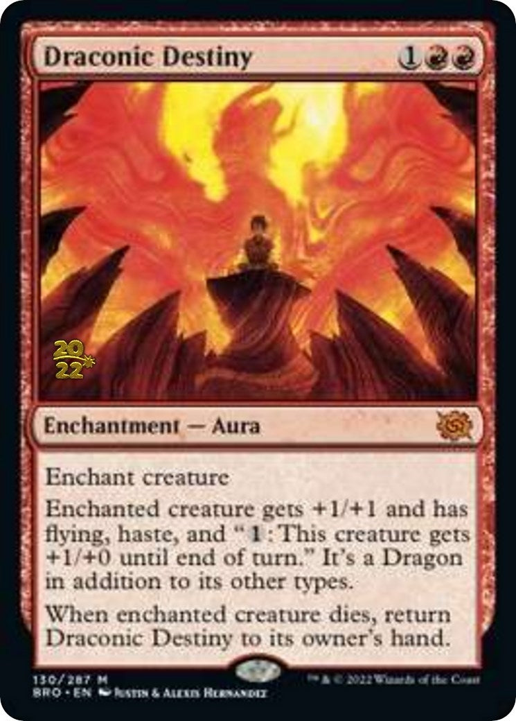 Image for Draconic Destiny (130) (Prerelease Cards) - Magic: The Gathering