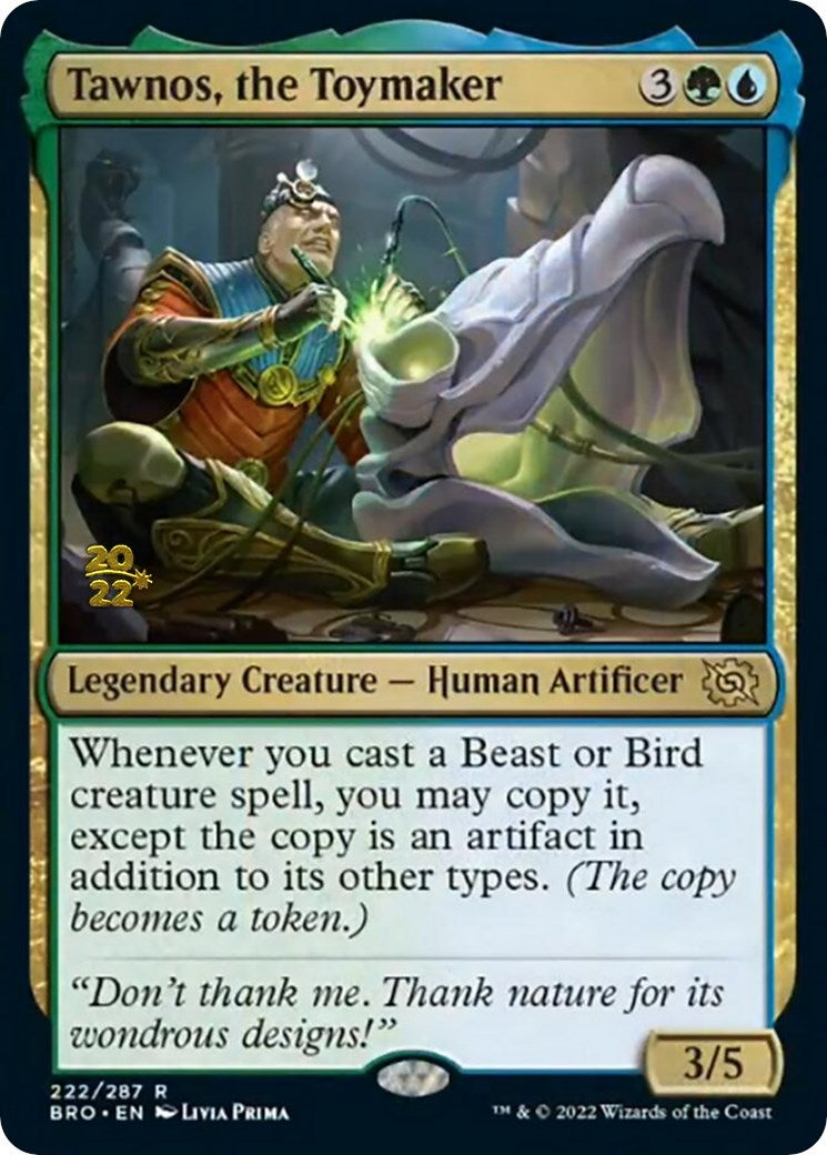 Image for Tawnos, the Toymaker (222) (Prerelease Cards) - Magic: The Gathering