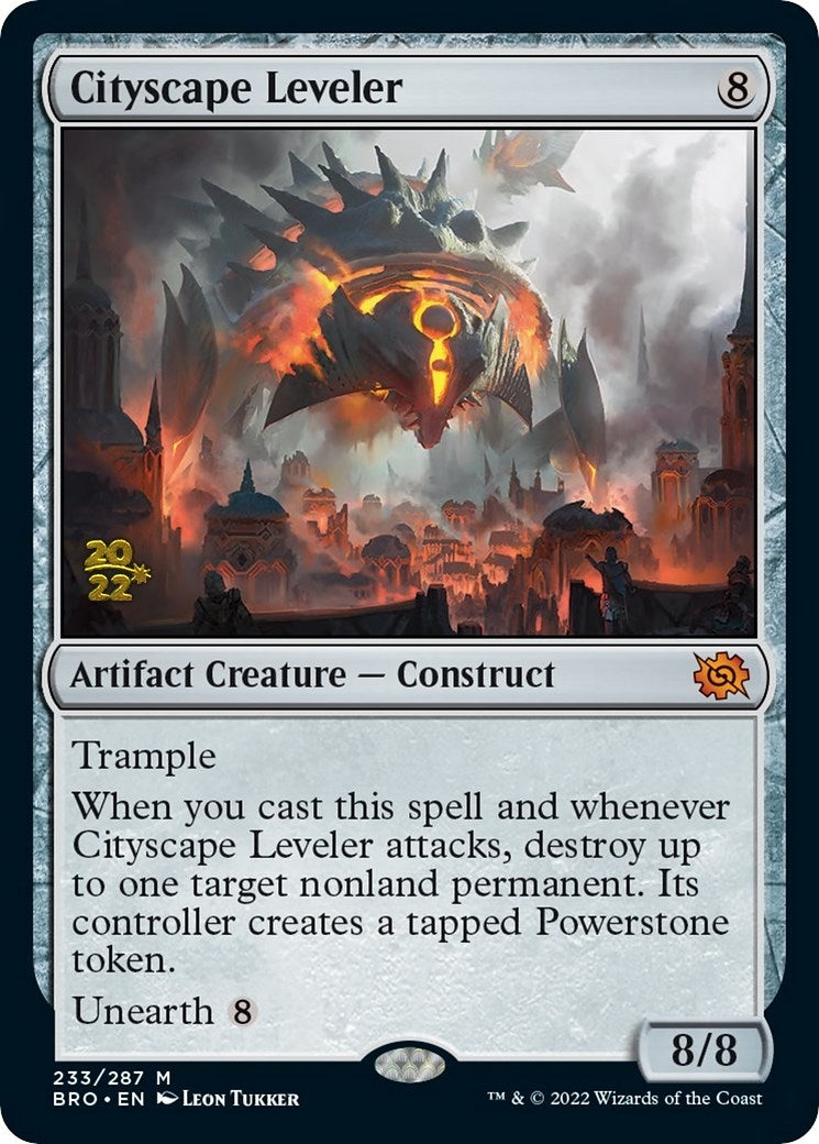 Image for Cityscape Leveler (233) (Prerelease Cards) - Magic: The Gathering