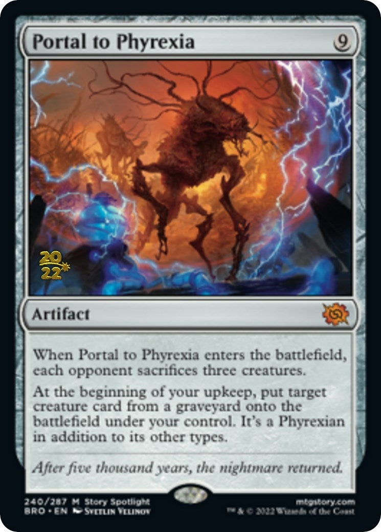 Image for Portal to Phyrexia (240) (Prerelease Cards) - Magic: The Gathering