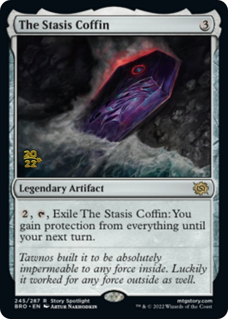Image for The Stasis Coffin (245) (Prerelease Cards) - Magic: The Gathering