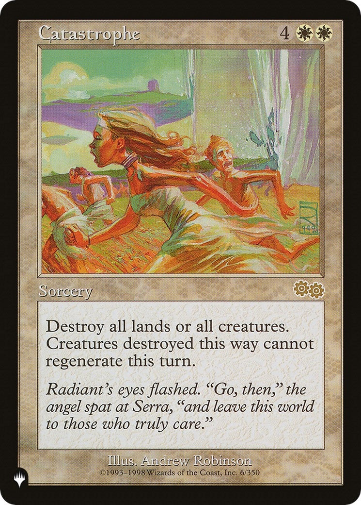 Image for Catastrophe (6/350) (The List Reprints) - Magic: The Gathering