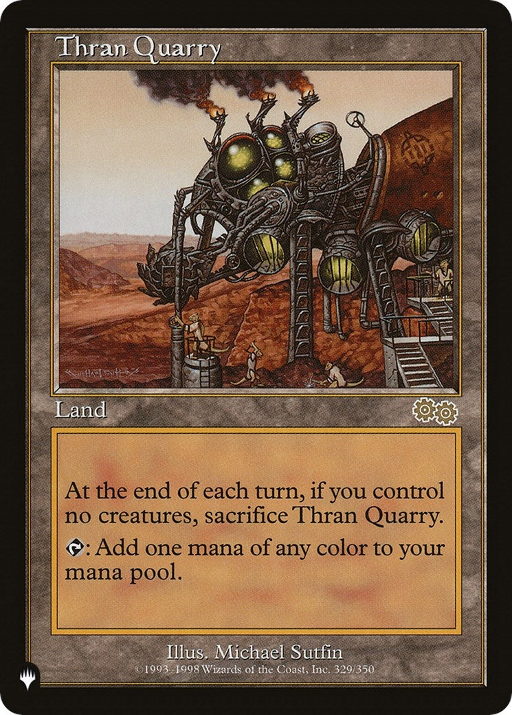 Image for Thran Quarry (329/350) (The List Reprints) - Magic: The Gathering