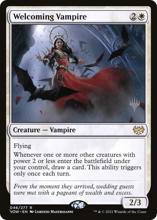 Image for Welcoming Vampire (46) (Promo Pack: The Brothers' War) - Magic: The Gathering