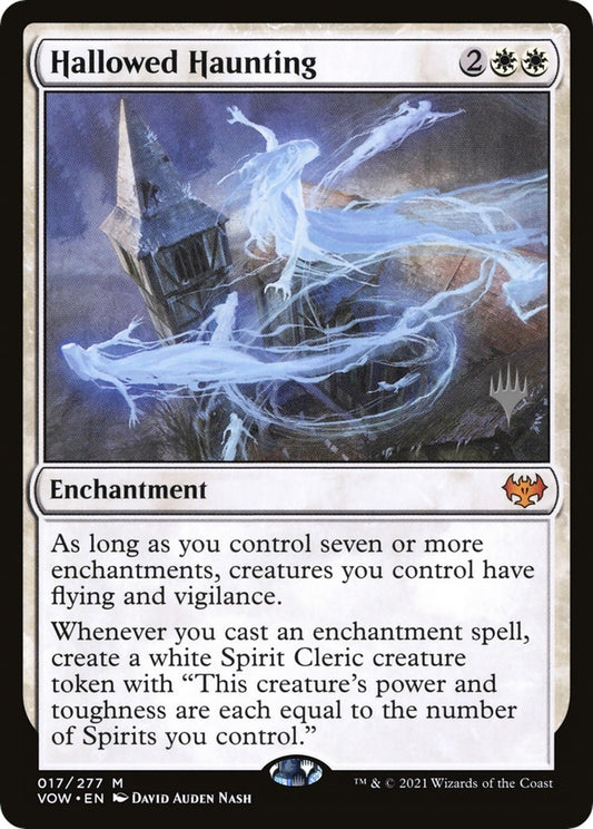 Image for Hallowed Haunting (17) (Promo Pack: The Brothers' War) - Magic: The Gathering