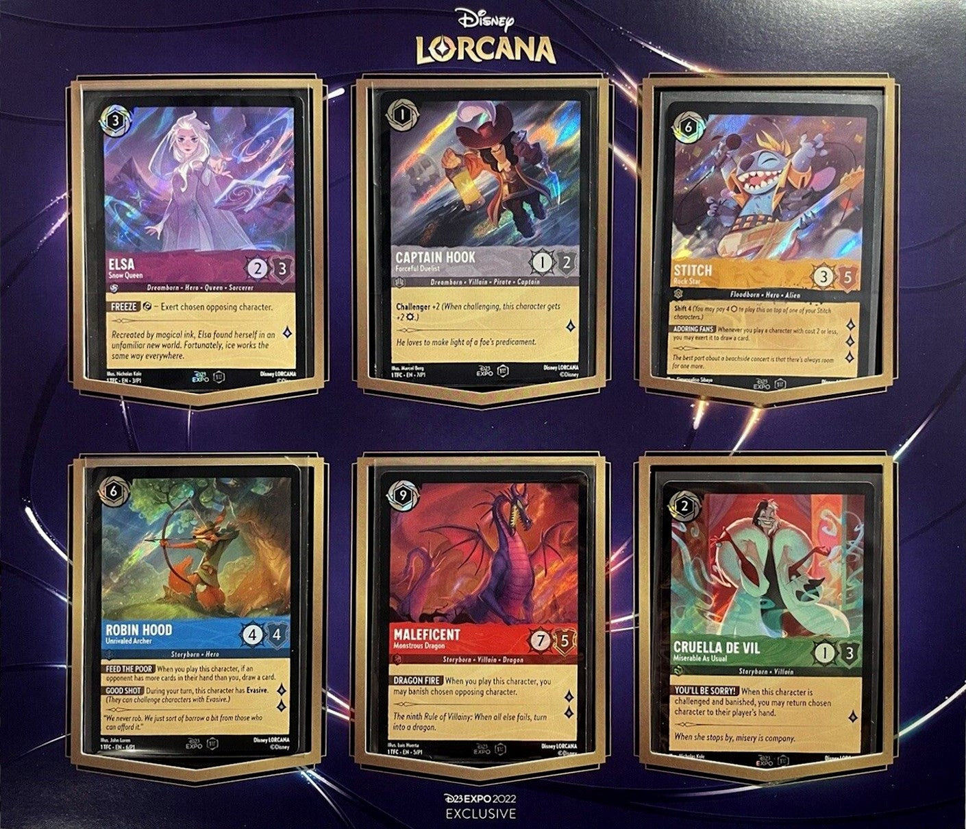 Image for D23 Expo Promo Set - 2022 - Disney Lorcana