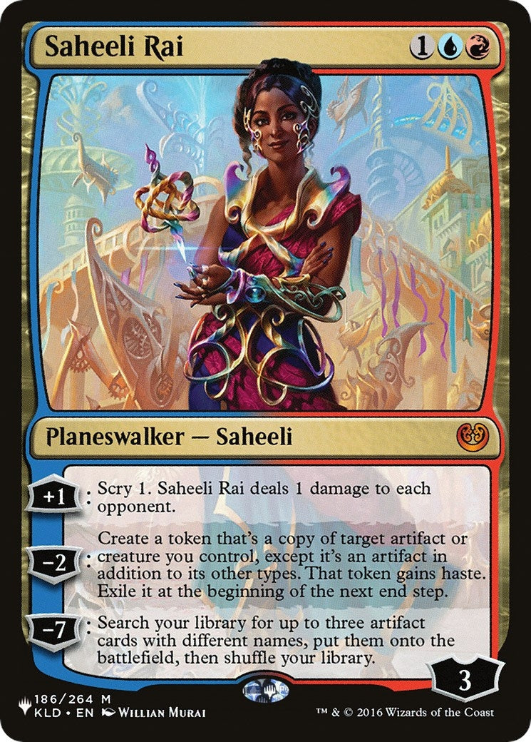 Image for Saheeli Rai (186/264) (The List Reprints) - Magic: The Gathering