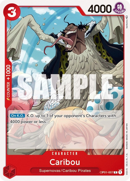 Image for Caribou (OP01-007) (Romance Dawn) - One Piece Card Game