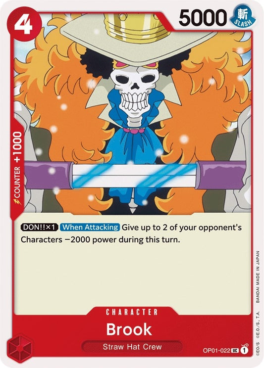 Image for Brook (OP01-022) (Romance Dawn) - One Piece Card Game