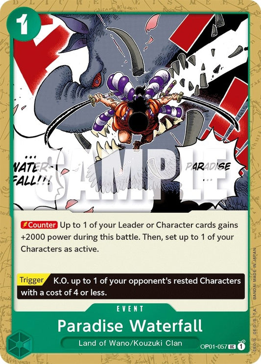 Image for Paradise Waterfall (OP01-057) (Romance Dawn) - One Piece Card Game