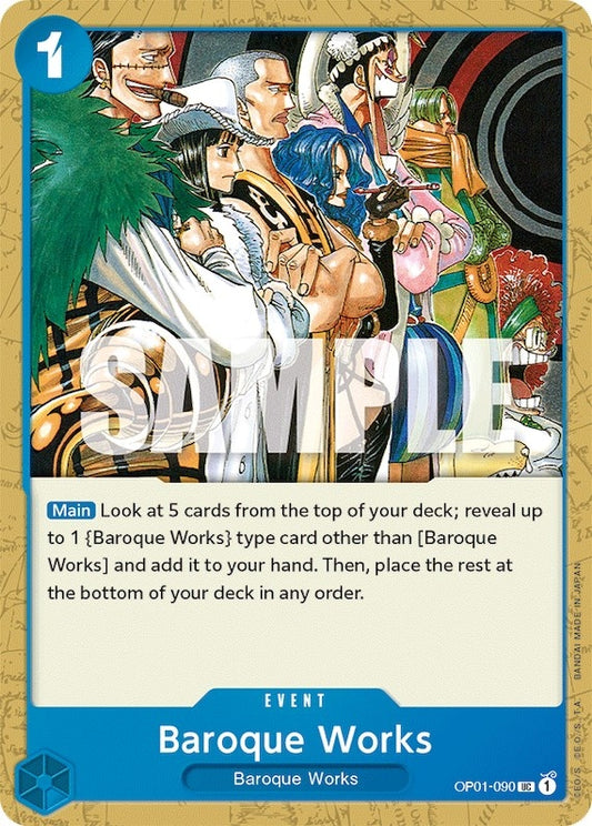 Image for Baroque Works (OP01-090) (Romance Dawn) - One Piece Card Game