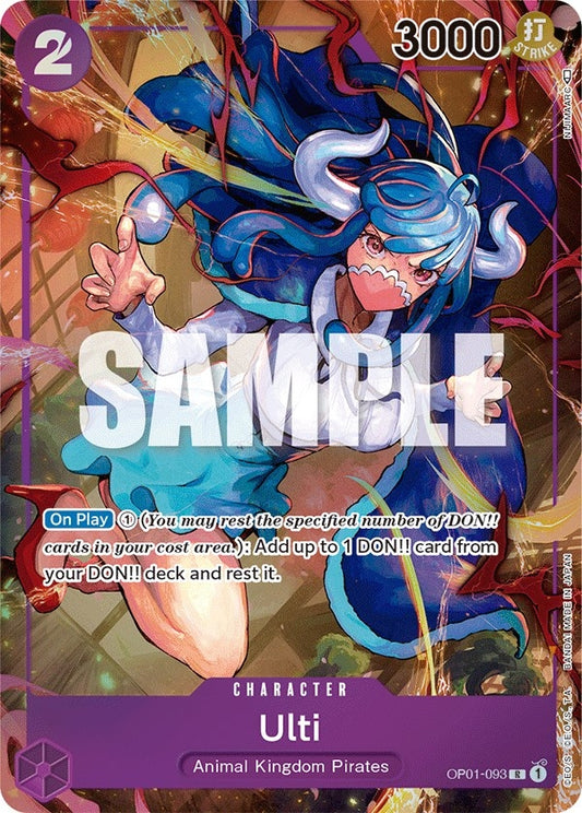 Image for Ulti (Parallel) (OP01-093) (Romance Dawn) - One Piece Card Game