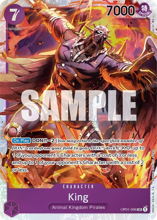 Image for King (096) (OP01-096) (Romance Dawn) - One Piece Card Game