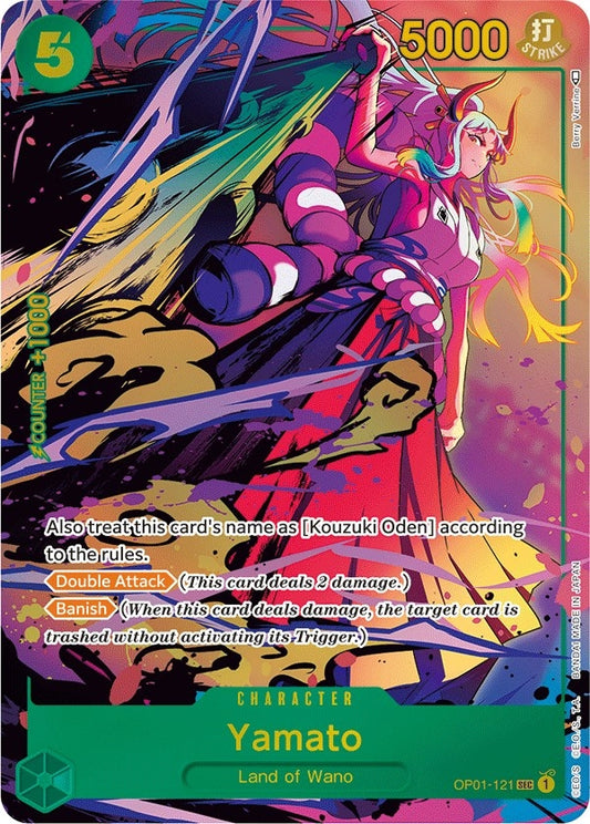 Image for Yamato (Parallel) (OP01-121) (Romance Dawn) - One Piece Card Game
