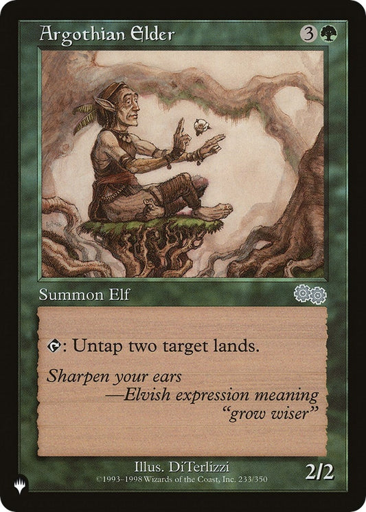 Image for Argothian Elder (233/350) (The List Reprints) - Magic: The Gathering