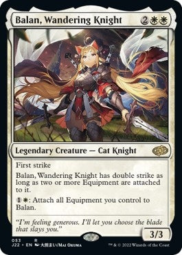 Image for Balan, Wandering Knight (53) (Jumpstart 2022) - Magic: The Gathering