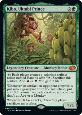 Image for Kibo, Uktabi Prince (40) (Jumpstart 2022) - Magic: The Gathering