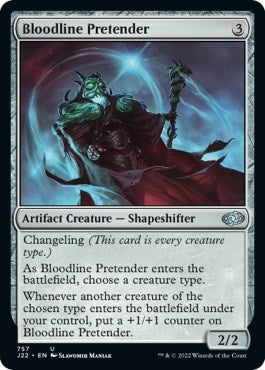 Image for Bloodline Pretender (757) (Jumpstart 2022) - Magic: The Gathering