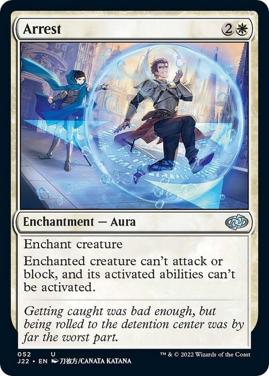 Image for Arrest (52) (Jumpstart 2022) - Magic: The Gathering