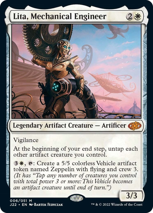 Image for Lita, Mechanical Engineer (6) (Jumpstart 2022) - Magic: The Gathering