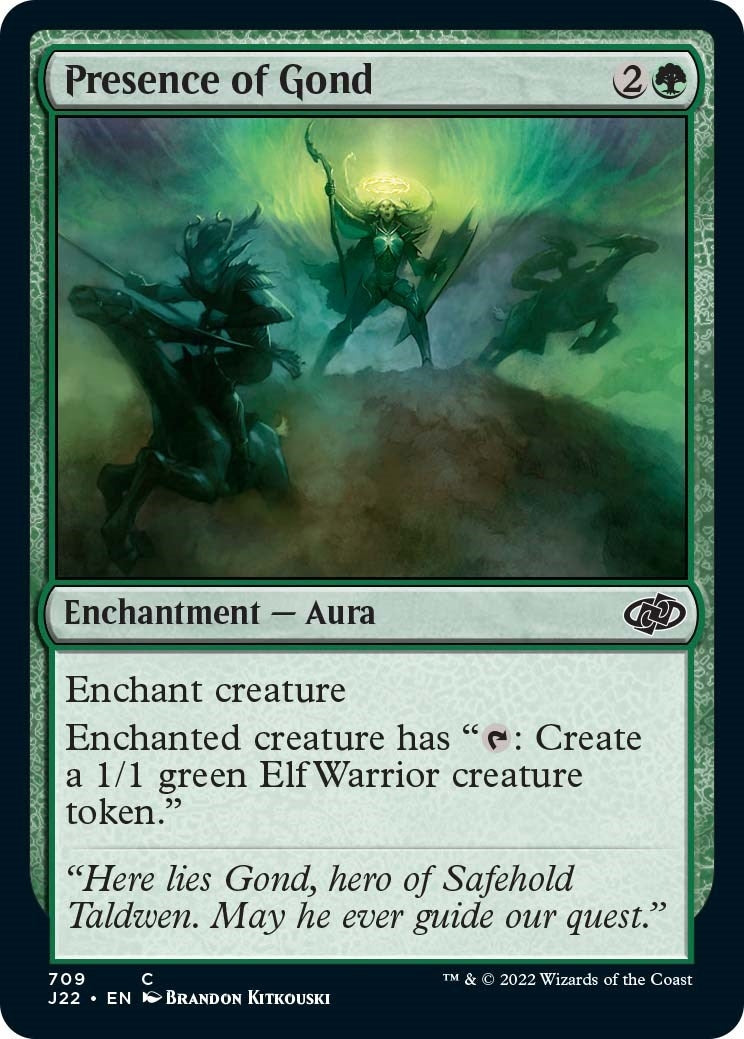 Image for Presence of Gond (709) (Jumpstart 2022) - Magic: The Gathering