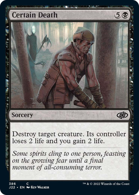 Image for Certain Death (386) (Jumpstart 2022) - Magic: The Gathering