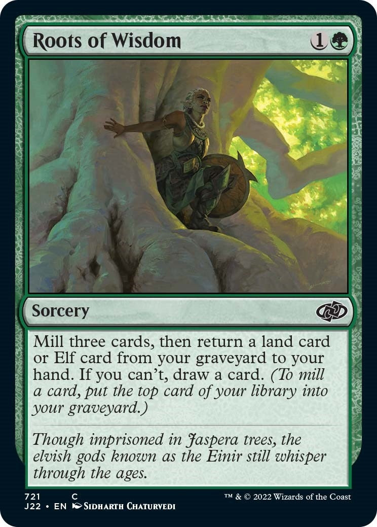 Image for Roots of Wisdom (721) (Jumpstart 2022) - Magic: The Gathering