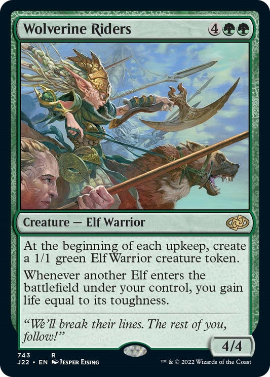Image for Wolverine Riders (743) (Jumpstart 2022) - Magic: The Gathering