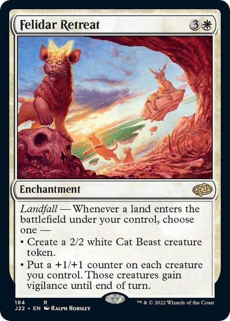 Image for Felidar Retreat (184) (Jumpstart 2022) - Magic: The Gathering