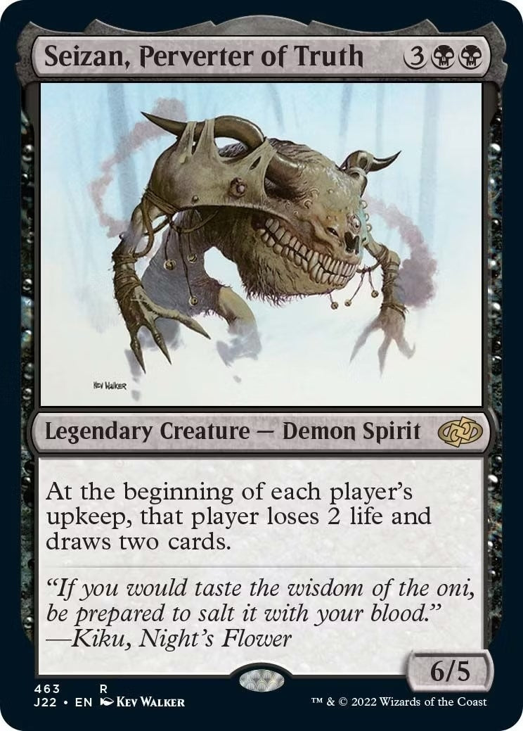 Image for Seizan, Perverter of Truth (463) (Jumpstart 2022) - Magic: The Gathering