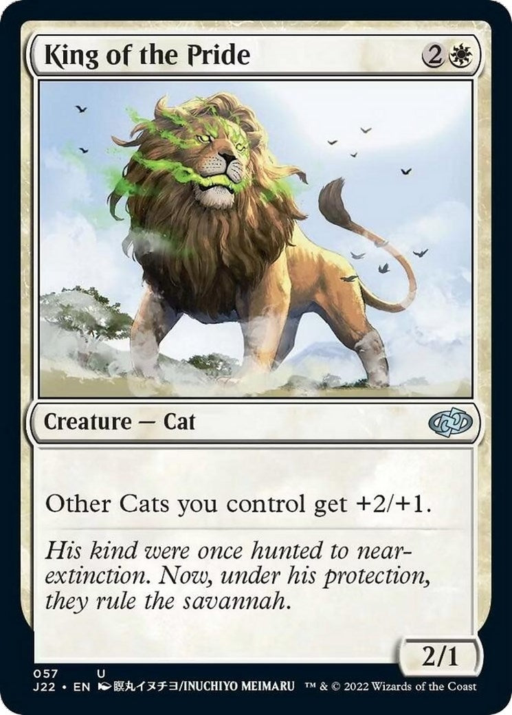 Image for King of the Pride (57) (Jumpstart 2022) - Magic: The Gathering