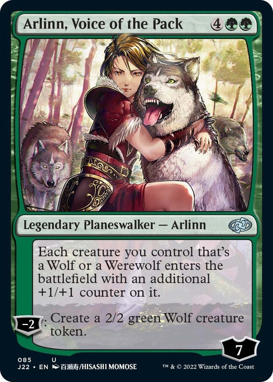 Image for Arlinn, Voice of the Pack (85) (Jumpstart 2022) - Magic: The Gathering