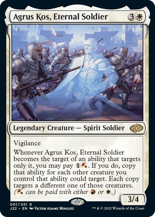 Image for Agrus Kos, Eternal Soldier (1) (Jumpstart 2022) - Magic: The Gathering