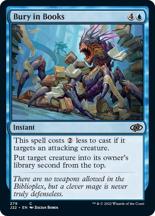 Image for Bury in Books (279) (Jumpstart 2022) - Magic: The Gathering