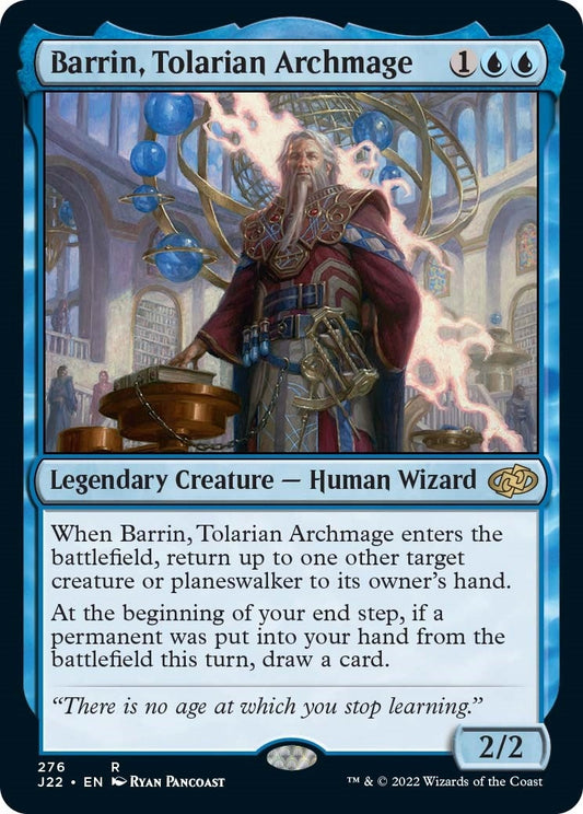 Image for Barrin, Tolarian Archmage (276) (Jumpstart 2022) - Magic: The Gathering
