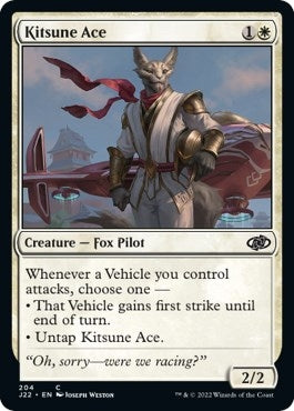 Image for Kitsune Ace (204) (Jumpstart 2022) - Magic: The Gathering
