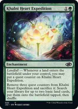 Image for Khalni Heart Expedition (90) (Jumpstart 2022) - Magic: The Gathering
