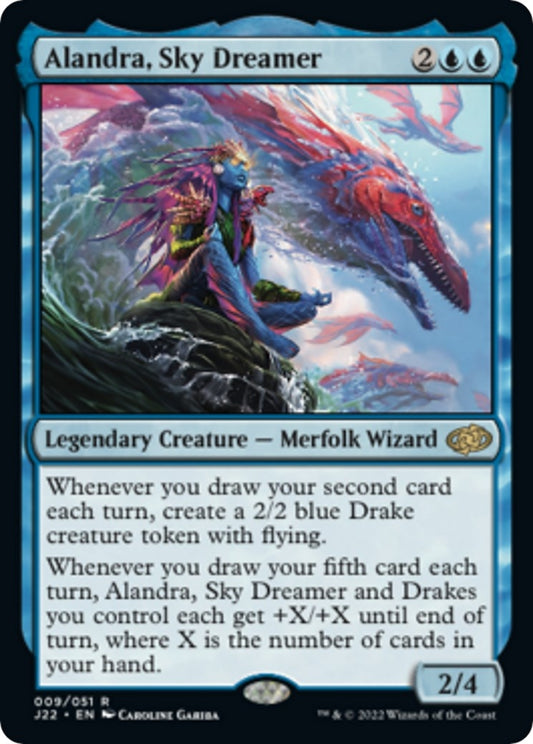 Image for Alandra, Sky Dreamer (9) (Jumpstart 2022) - Magic: The Gathering