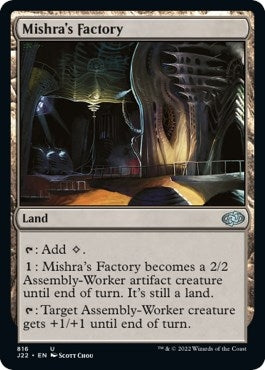 Image for Mishra's Factory (816) (Jumpstart 2022) - Magic: The Gathering