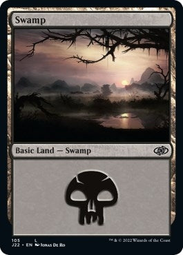 Image for Swamp (105) (105) (Jumpstart 2022) - Magic: The Gathering