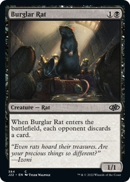 Image for Burglar Rat (384) (Jumpstart 2022) - Magic: The Gathering