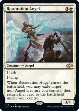 Image for Restoration Angel (233) (Jumpstart 2022) - Magic: The Gathering