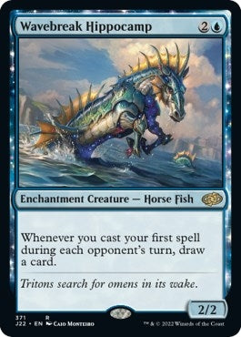 Image for Wavebreak Hippocamp (371) (Jumpstart 2022) - Magic: The Gathering