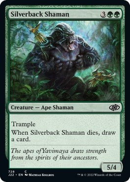 Image for Silverback Shaman (728) (Jumpstart 2022) - Magic: The Gathering