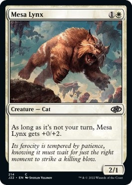 Image for Mesa Lynx (214) (Jumpstart 2022) - Magic: The Gathering