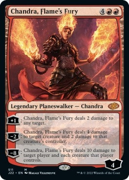 Image for Chandra, Flame's Fury (511) (Jumpstart 2022) - Magic: The Gathering