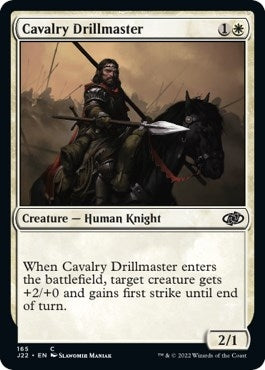 Image for Cavalry Drillmaster (165) (Jumpstart 2022) - Magic: The Gathering